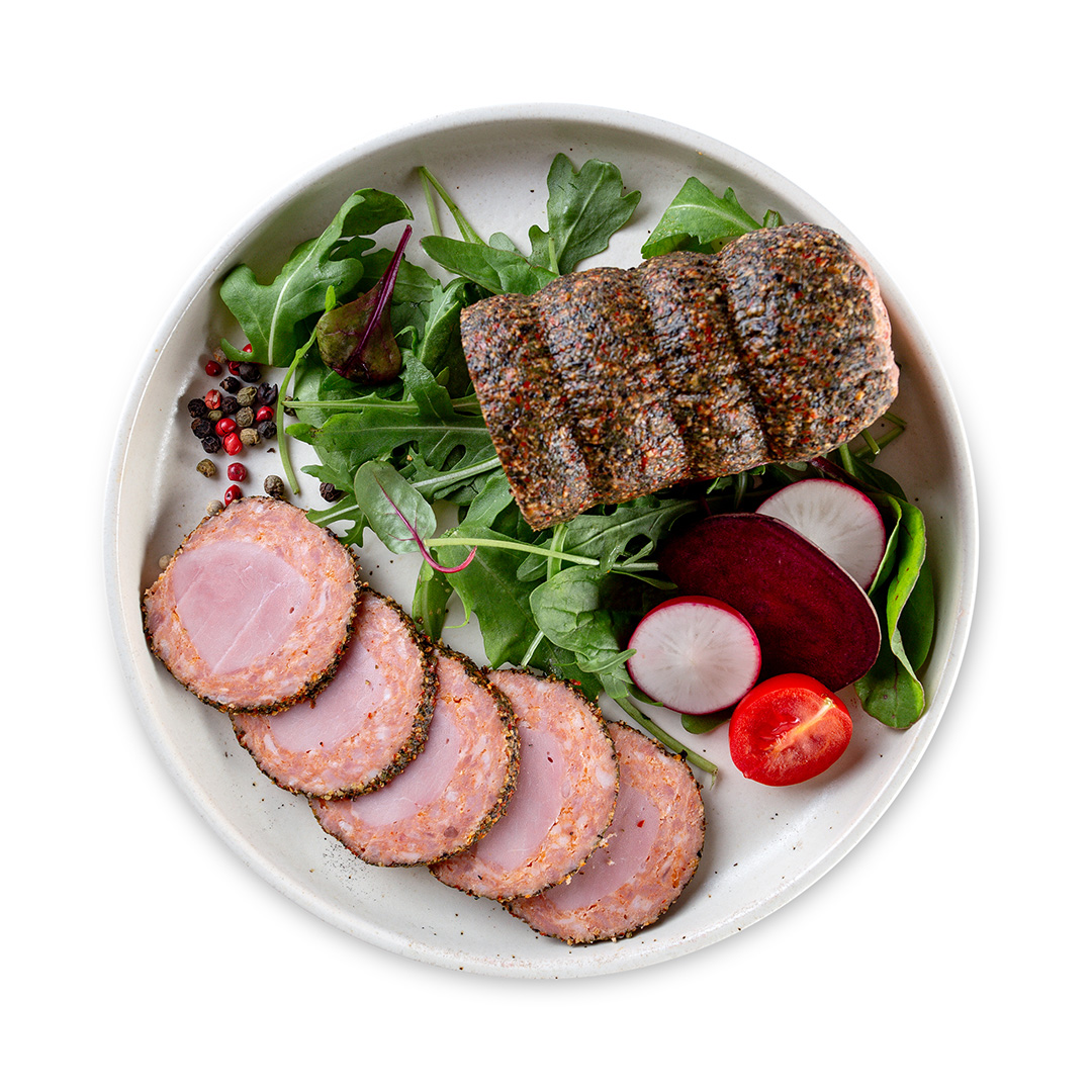 Ruladă cu piper Ruladă cu piper flatlay