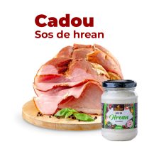 Șuncă de Paște 6kg + Cadou sos de hrean