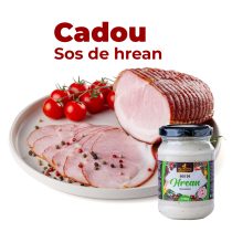 Șuncă secuiască 1 kg + Cadou sos de hrean